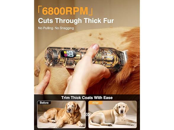 Mearens Dog Clippers for Grooming