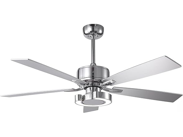 Parrot Uncle 52 Inch Ceiling Fan with Light and Remote