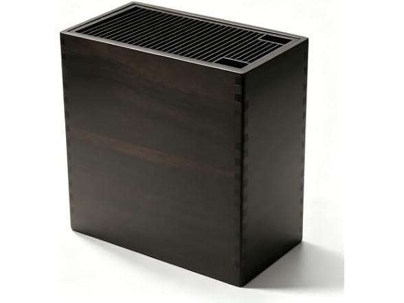 SindiBell XL Acacia Knife Block