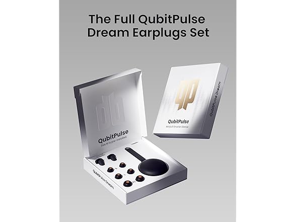 QubitPulse Ear Plugs for Sleeping