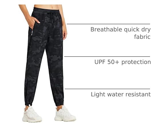 Libin Women (XL) Lightweight Joggers Quick Pants