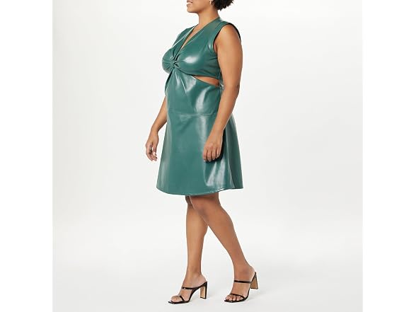 The Drop Magdalena Vegan Leather Cut-Out