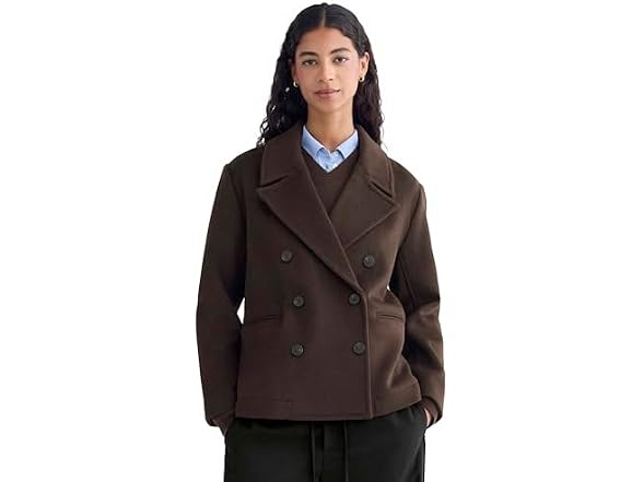 Everlane ReWool Short Peacoat