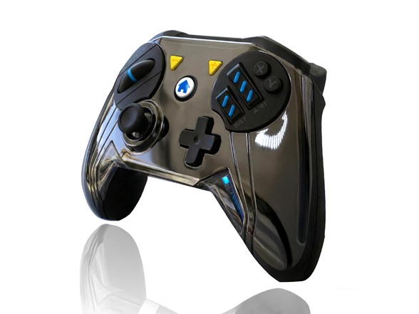 GHOST GEAR Wireless Racing Controller (Black/White)