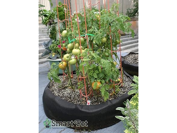 Smart Pots Big Bag Bed Fabric Raised Bed, Black