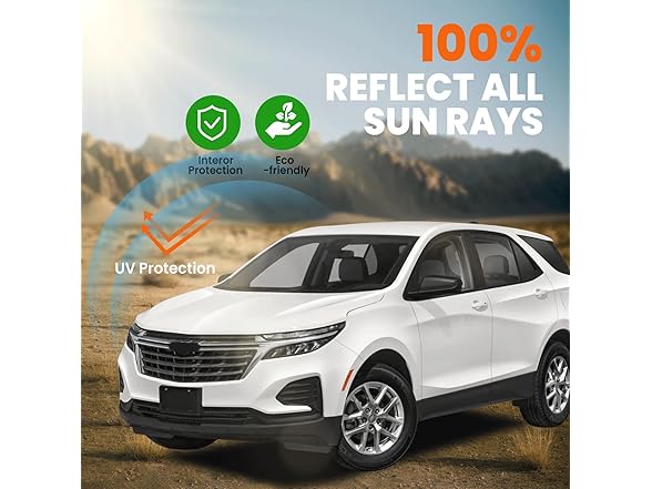 Chevy Equinox Windshield Sun Shade