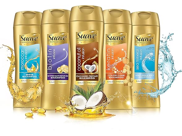 Suave Professionals Shine Shampoo