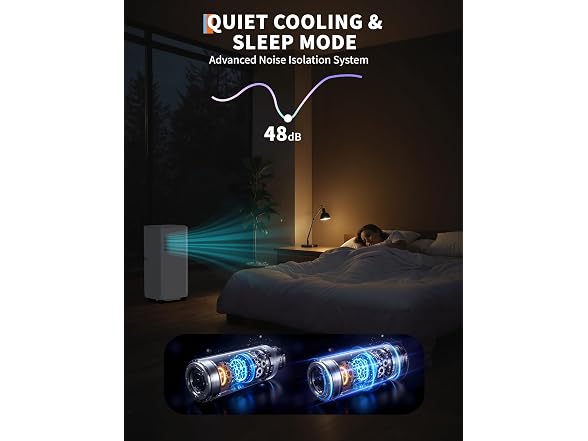 GarveeHome 8,000 BTU Portable Air Conditioner