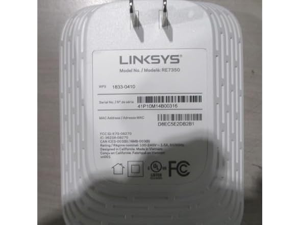 RE7350 Dual-Band WiFi 6 Range Extender