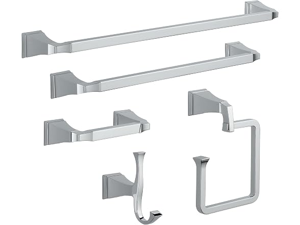 DELTA Dryden 18 inch Towel Bar, Chrome
