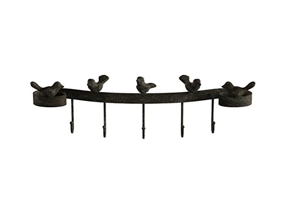 Lavish Home Decorative Birds on Ribbon