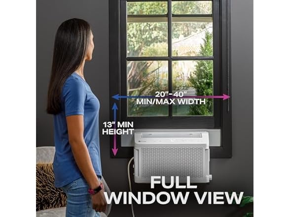 GE Profile ClearView Window Air Conditioner
