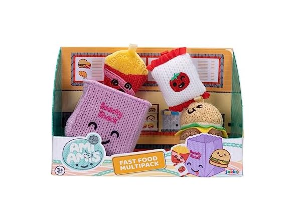 Ami Amis™ Fast Food Multipack Mini Plush