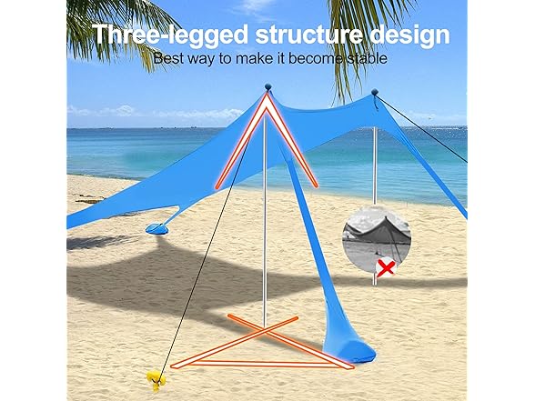 AUTSTA Beach Canopy