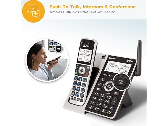 AT&T BL3107-4 DECT 6.0 4-Handset Cordless Phone