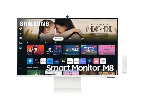 (NEW) Samsung 32" Smart Monitor with Camera