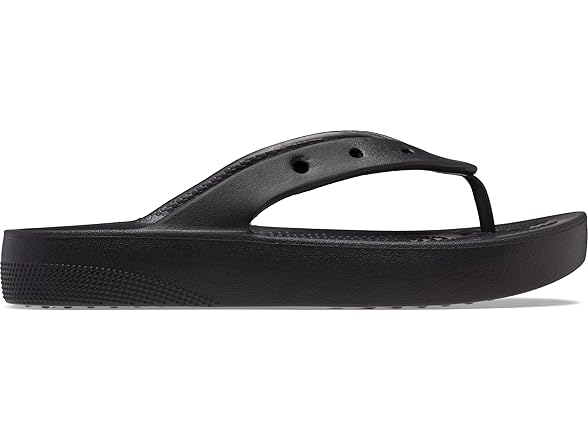 Crocs Classic Platform Women's Flip Black