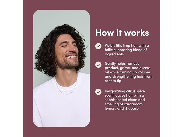 HIMS Max Volume Shampoo Volumizing Natural