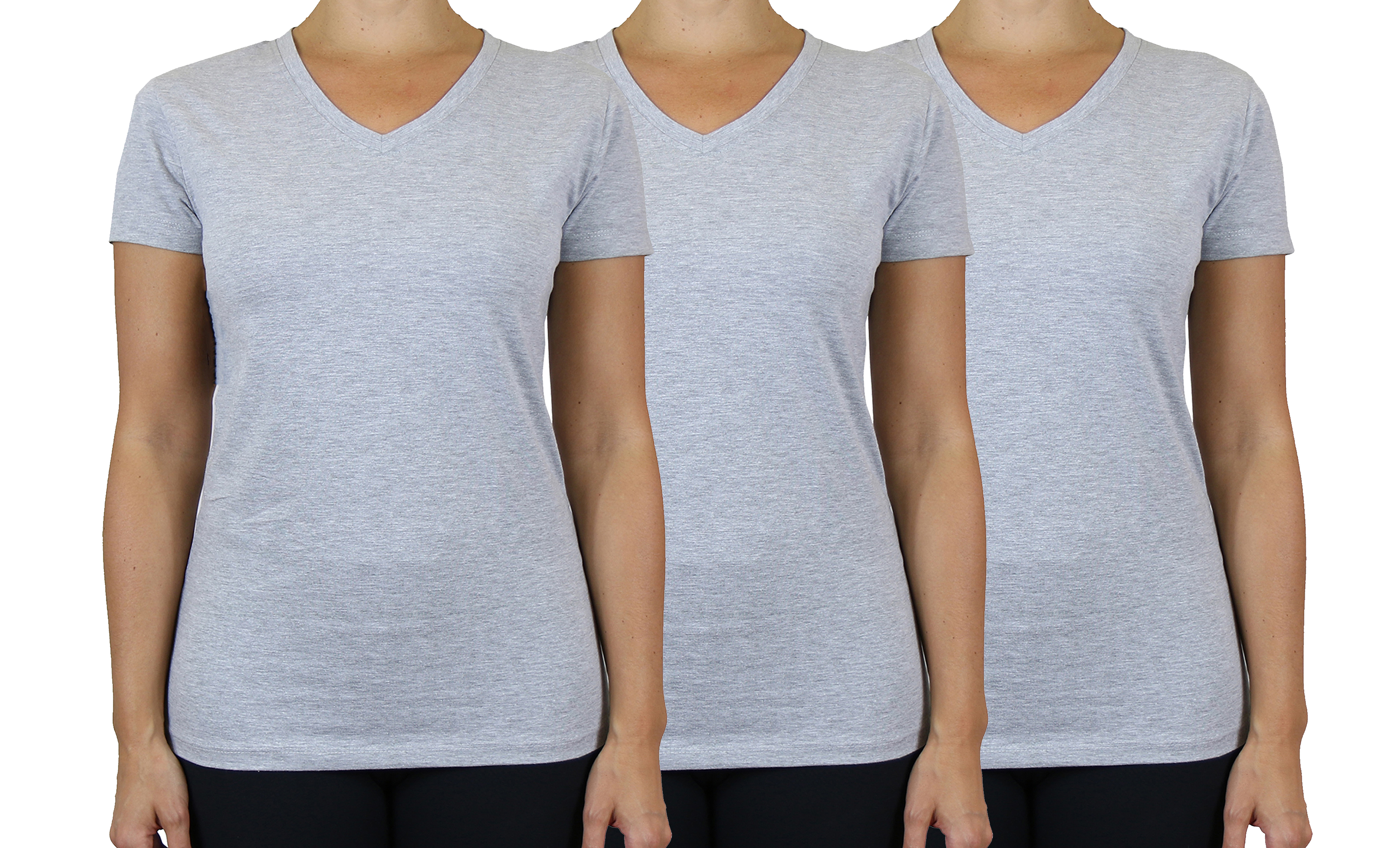 Womens S/S Cotton Stretch Tee - Gallery 22