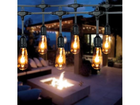 Brightown 10 Pack Edison Replacement Lights - Gallery 4