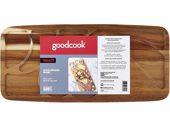 GoodCook Touch Grazing Board, 16" x 7.5"