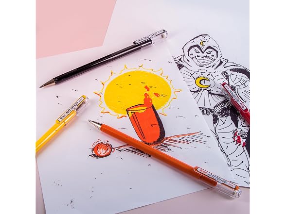 Pentel Mattehop Gel Pens