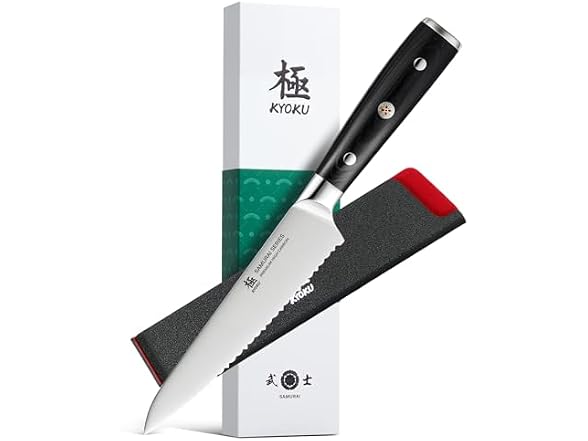 KYOKU 5.5" Serrated Utility Knife