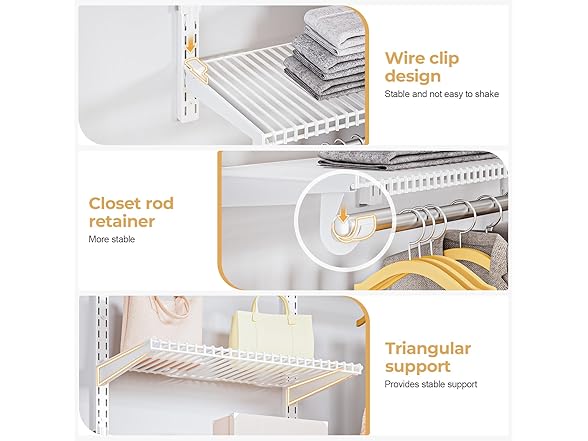 Wire Closet Organizer System