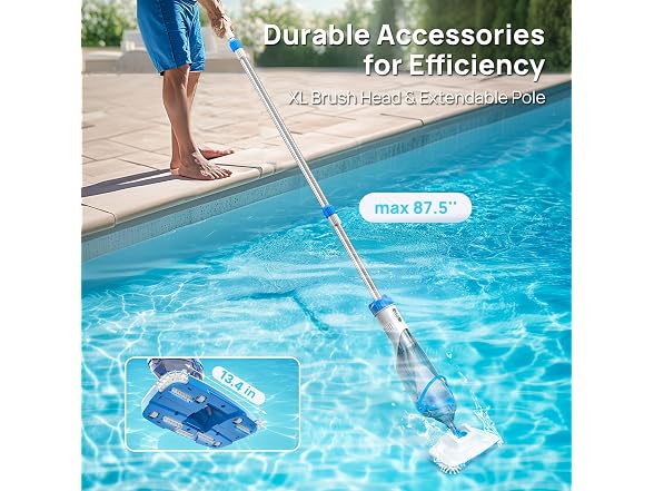 Consciot Handheld Pool Vacuum Cordless
