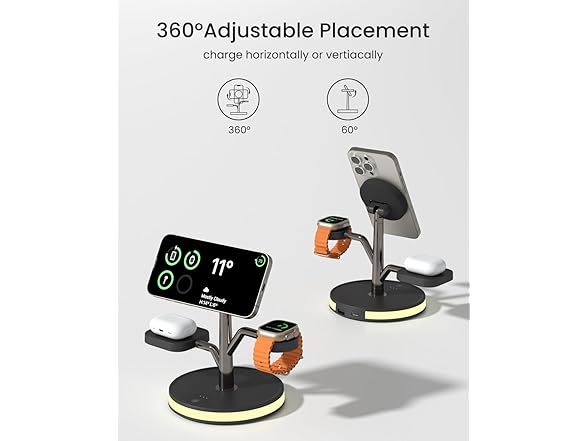 3-in-1 Charging Station for Apple Devices