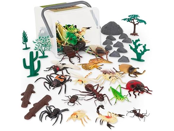 Terra by Battat – Bugs & Reptiles Figurines & Accessories