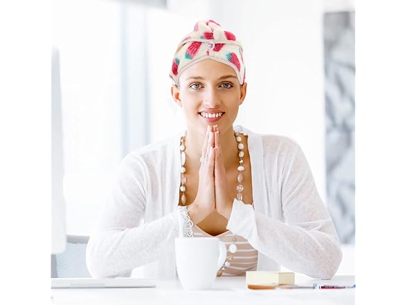 Healifty Hair Towel Wrap Coral Fleece Drying