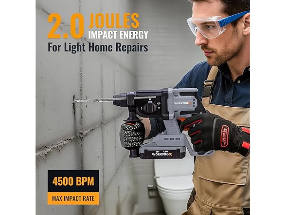 WORKPROX 20V SDS Rotary Hammer