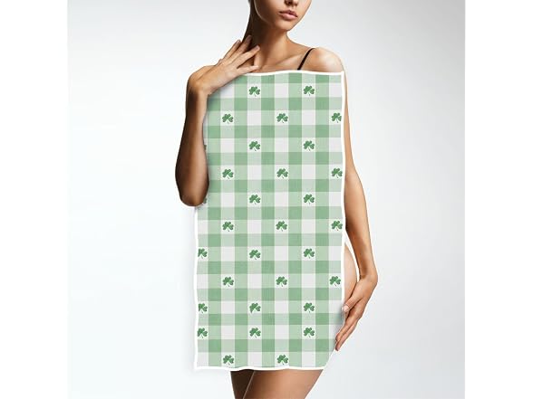 senya St. Patrick's Day Hand Towels, Green