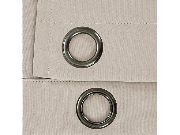 Lush Decor Grommet Blackout Curtain Panels, 52" W x 120" L