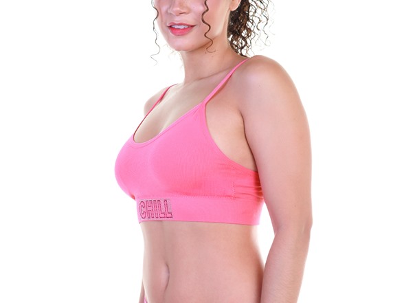 Seamless Wire-free Spaghetti Strap Bralette - 6 Pack