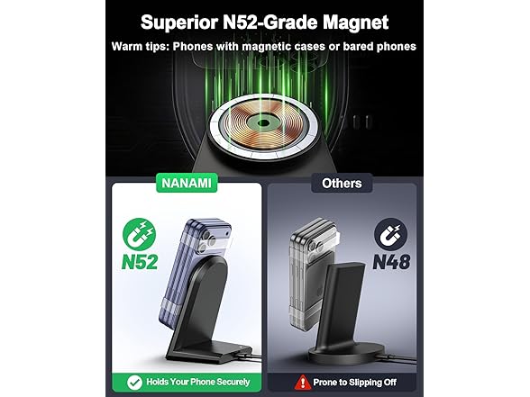 NANAMI 25W Magnetic Wireless Charger