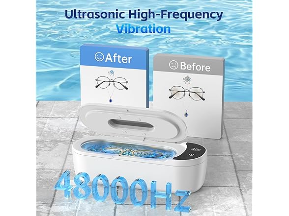 Hanvix Ultrasonic Jewelry Cleaner