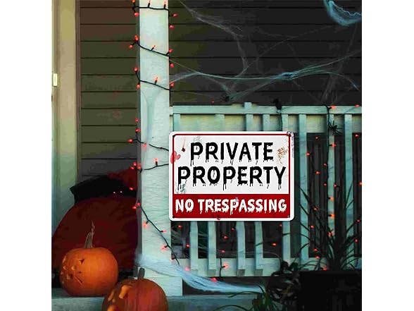 Halloween Decorations Signs Retro-03