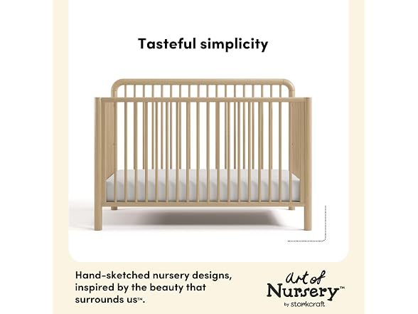 Storkcraft Porto 5-in-1 Convertible Crib