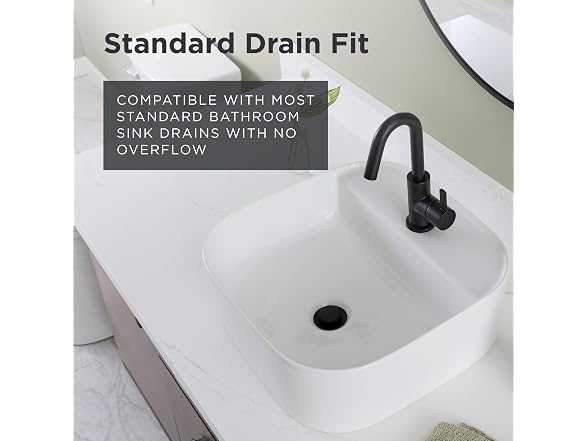 Gerber Cymira 16 in. Soft Square Vessel Bathroom Sink