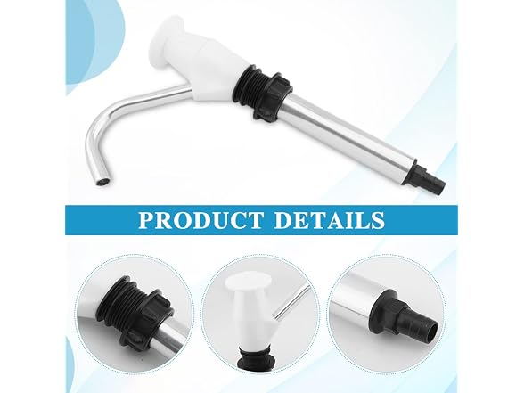 Kakalote Sink Water Hand Pump, Double Action