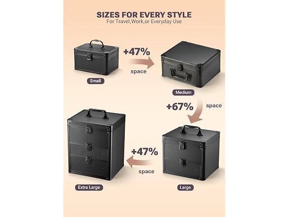 Qislee NS4280008 Makeup Box