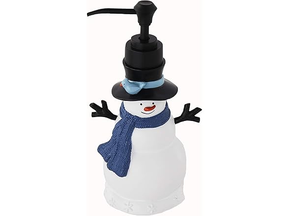 Snowman Soap Dispenser