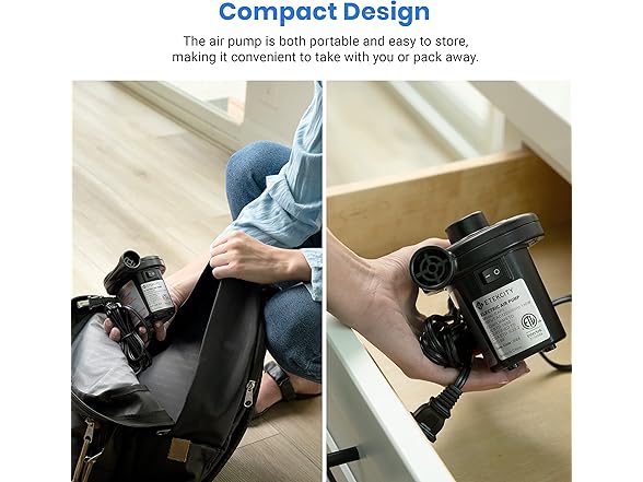 Etekcity Electric Air Pump for Inflatables