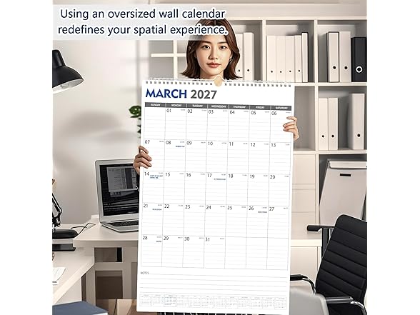 2026 -2027 Large Wall Calendar/Planner