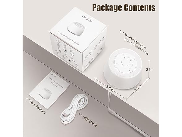 UKLIFE White Noise Sound Machine