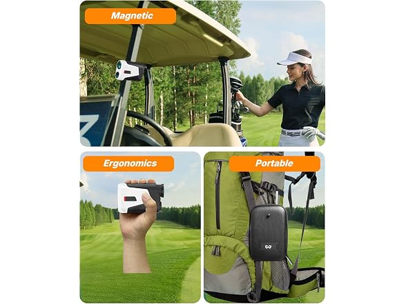 WOSPORTS OLED Display Golf Rangefinder - Gallery 8