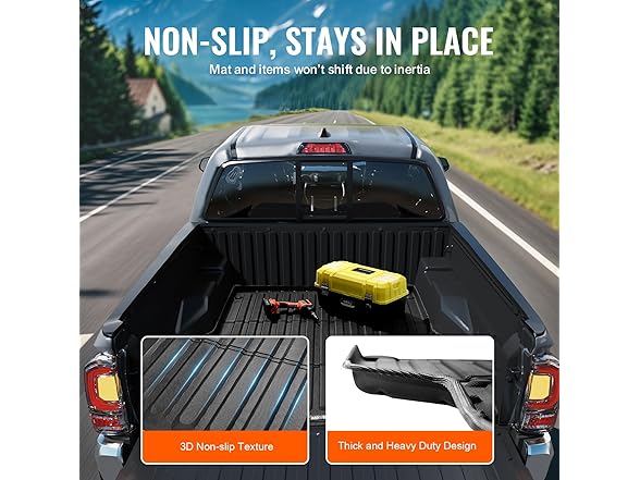 VEVOR Truck Bed Mat - Toyota Tacoma