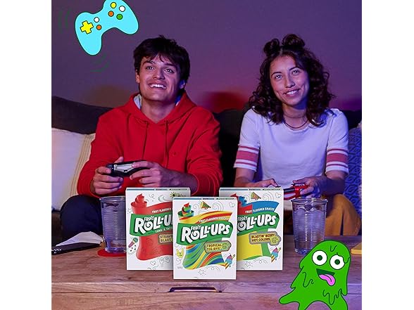 Fruit Rolle Ups Fruit Roll-Ups Fruit Flavored Snacks